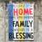 Home Family Blessing Plaque