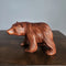 Carved Suar Wood Bear