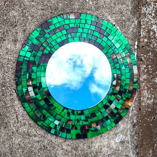 Mozaic Mirror Round 40cm