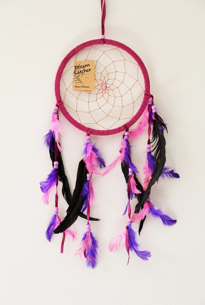Suede Ring Dreamcatcher - Just-Oz