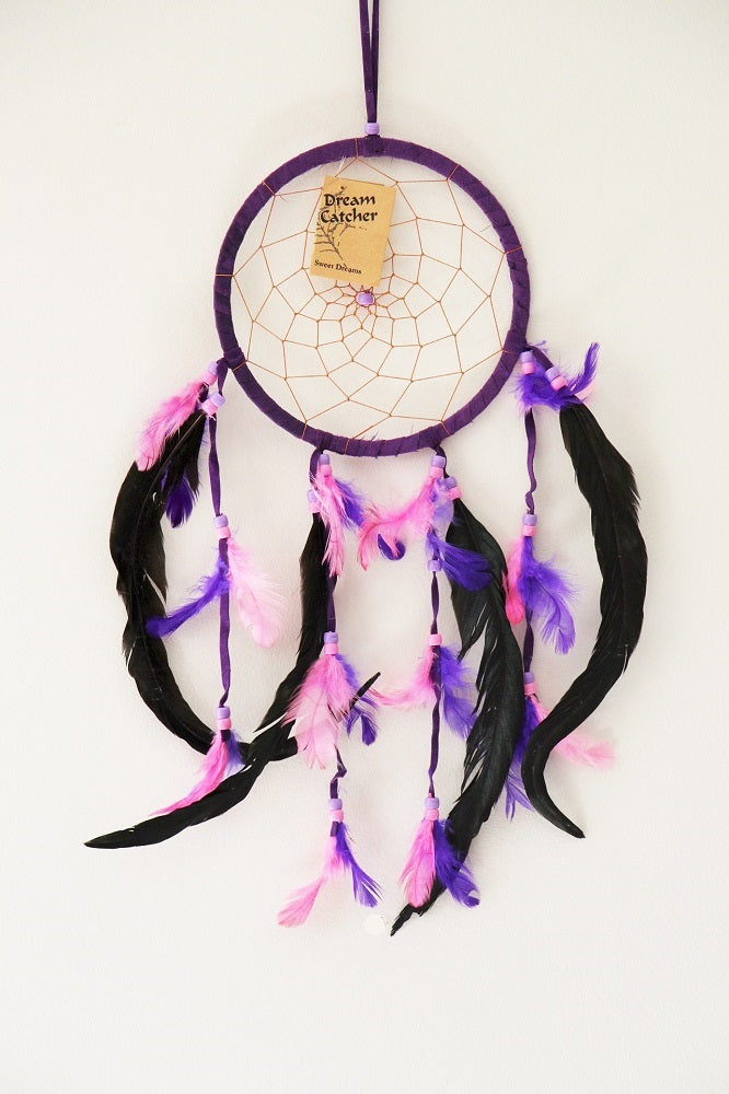 Suede Ring Dreamcatcher - Just-Oz