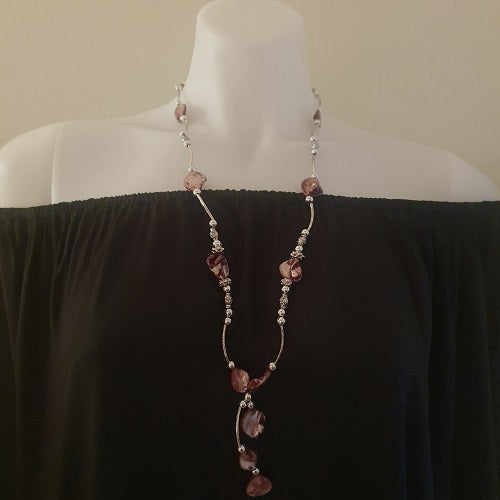 Necklace Silver String