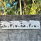 Elephants 4 Plaque White.