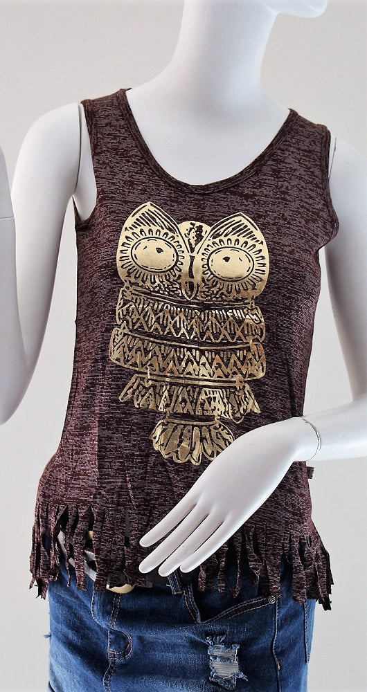 Singlet with Fringe - Just-Oz