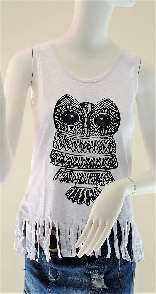 Singlet with Fringe - Just-Oz