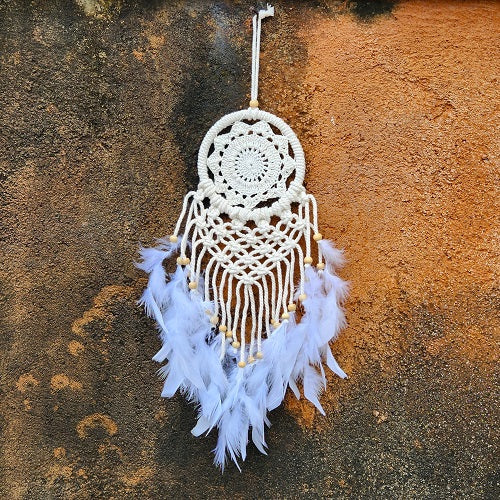 Cotton Ring Crochet Dream Catcher