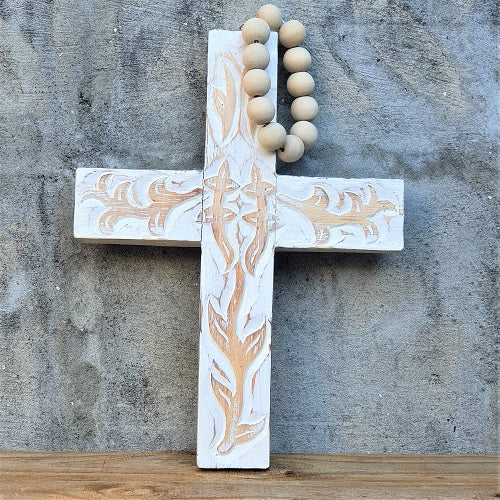 Cross With Beads