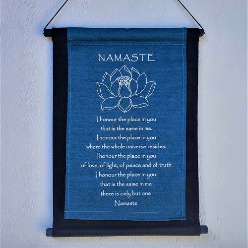 Namaste Affirmation Banner