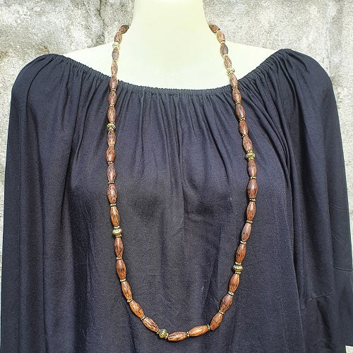 Necklace Coconut Wood Beads