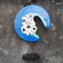 Cow and Moon Windchime