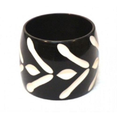 Carved Resin Bangle. - Just-Oz