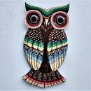 Owl Plaque Painted