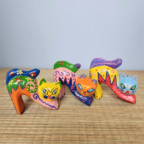 Crazy Colour Mini Cat - Just-Oz