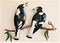 Magpies Sitting On A Branch - Just-Oz