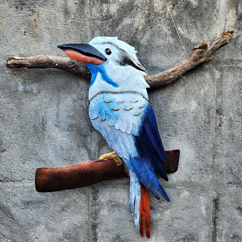 Single Kingfisher On A Branch