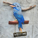 Kingfisher Welcome Sign