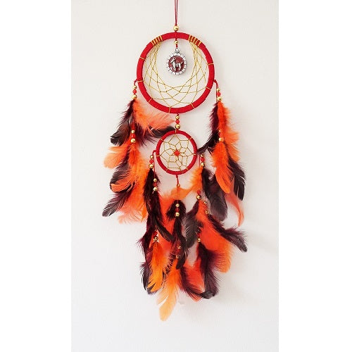 Zodiac Dream Catcher with Coloured Pendant - Just-Oz