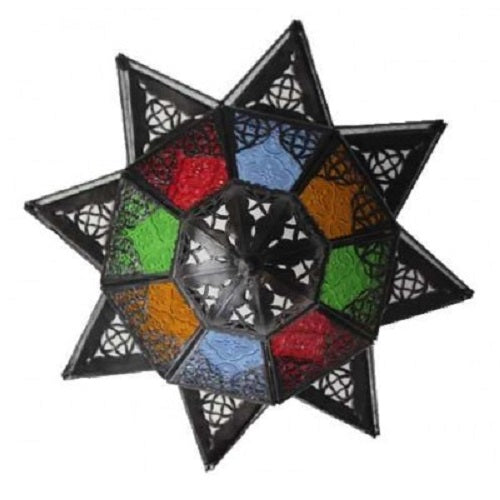 Multi Coloured Ceiling Pendant. - Just-Oz