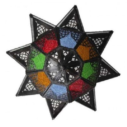 Multi Coloured Ceiling Pendant. - Just-Oz
