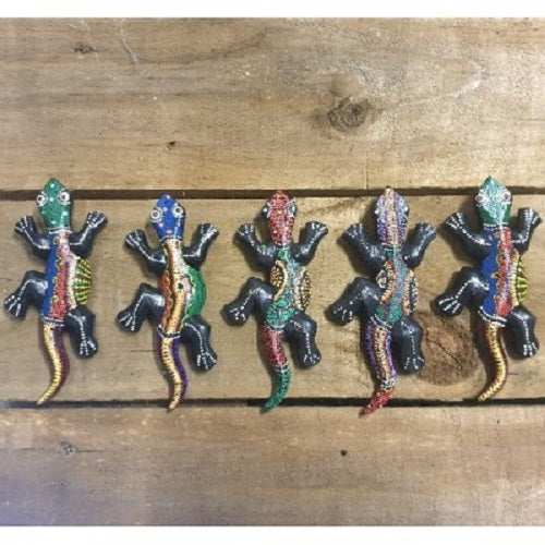 Painted Gecko Magnet - Just-Oz