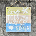 Sandy Toes & Salty Kisses Plaque