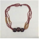 Wooden Bead Necklace - Just-Oz