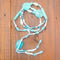 Necklace Coloured Glass Beads