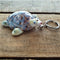 Turtle Cowrie Shell Keyring. - Just-Oz