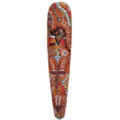 Painted Carved Mask large