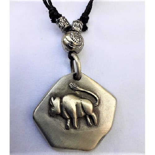 Necklace Pewter Zodiac Sign