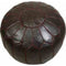 Moroccan Leather Pouffe. - Just-Oz