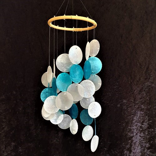Capize Shell Spiral Chime - Just-Oz