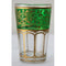Green Moroccan Tea Glass. - Just-Oz